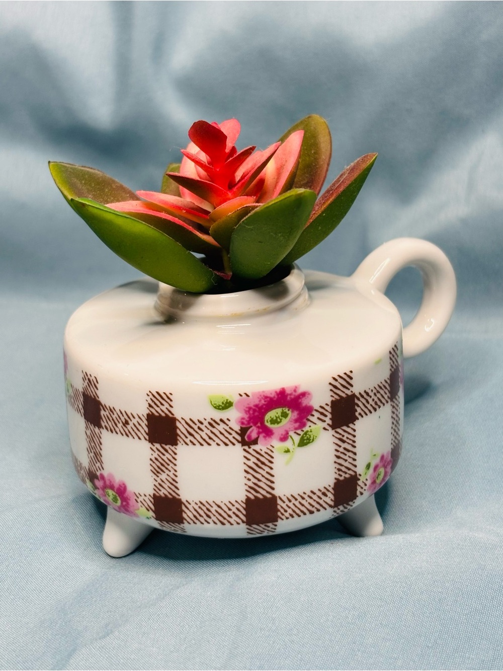 Fine Porcelain Footed Vase